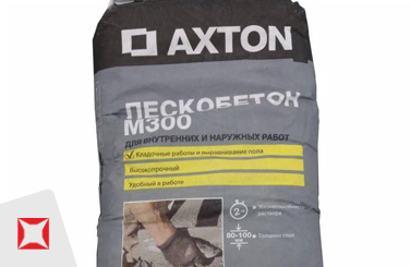 Пескобетон Axton 5 кг цементный