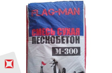 Пескобетон FLAG-MAN 40 кг для пола