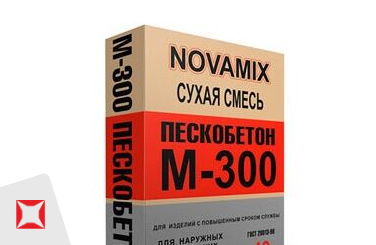 Пескобетон NOVAMIX 50 кг в мешках