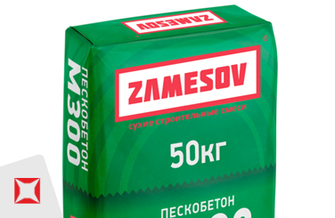Пескобетон ZAMESOV 50 кг для пола