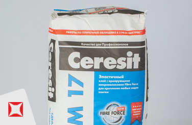Плиточный клей Ceresit C2TES1 25 кг для наружных работ 