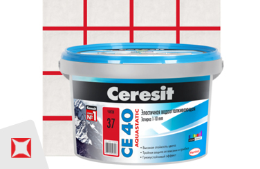Затирка для плитки Ceresit 2 кг чили