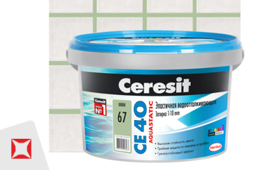 Затирка для плитки Ceresit 2 кг киви