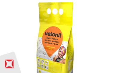 Затирка для плитки Weber-Vetonit 2 кг медовая