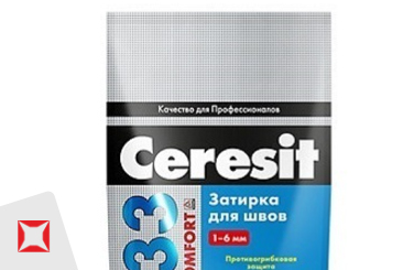 Затирка для плитки Ceresit 2 кг киви в пакете