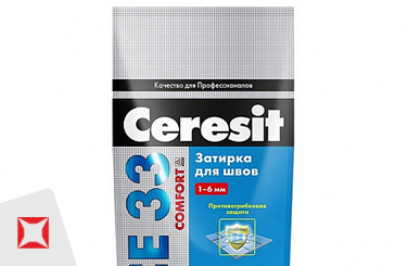 Затирка для плитки Ceresit 2 кг манхеттен в пакете