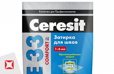 Затирка для плитки Ceresit 2 кг роса в пакете