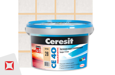 Затирка для плитки Ceresit 2 кг персик
