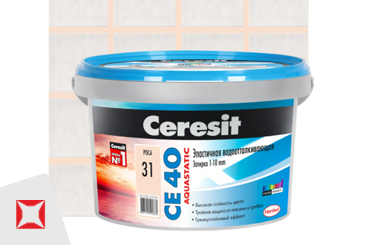 Затирка для плитки Ceresit 2 кг роса