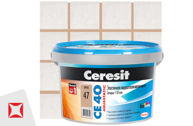 Затирка для плитки Ceresit 2 кг сиена