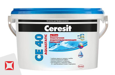 Затирка для плитки Ceresit 2 кг белая