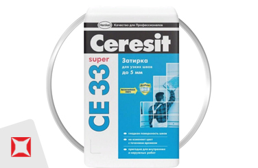 Затирка для плитки Ceresit 25 кг белая
