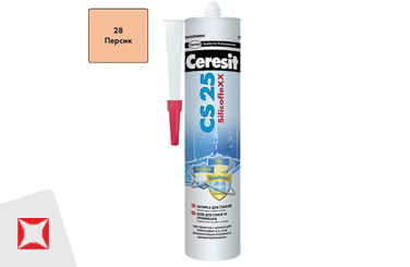 Затирка для плитки Ceresit 0.28 кг персик
